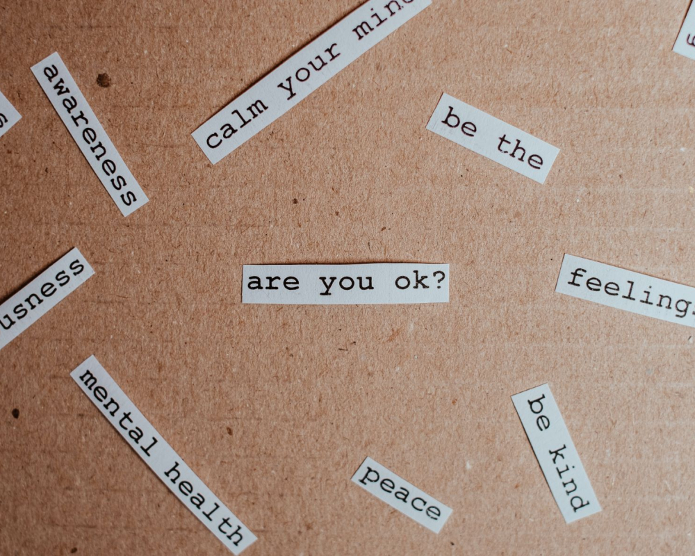 paper prints with texts